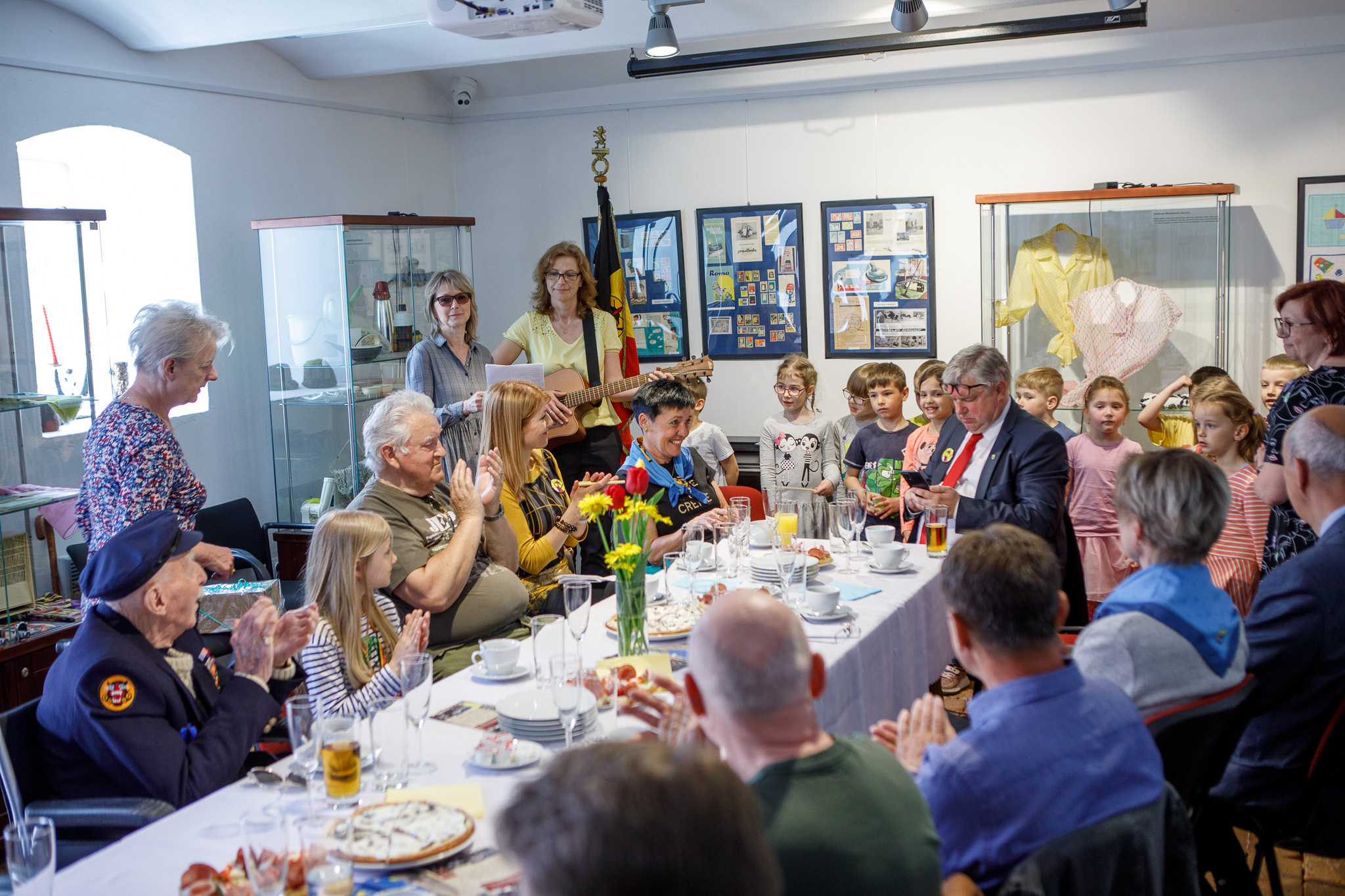 Slavnosti svobody 2022 - Belgičtí veterání 5.5. (foto: V. Štaif, 5.5.2022)