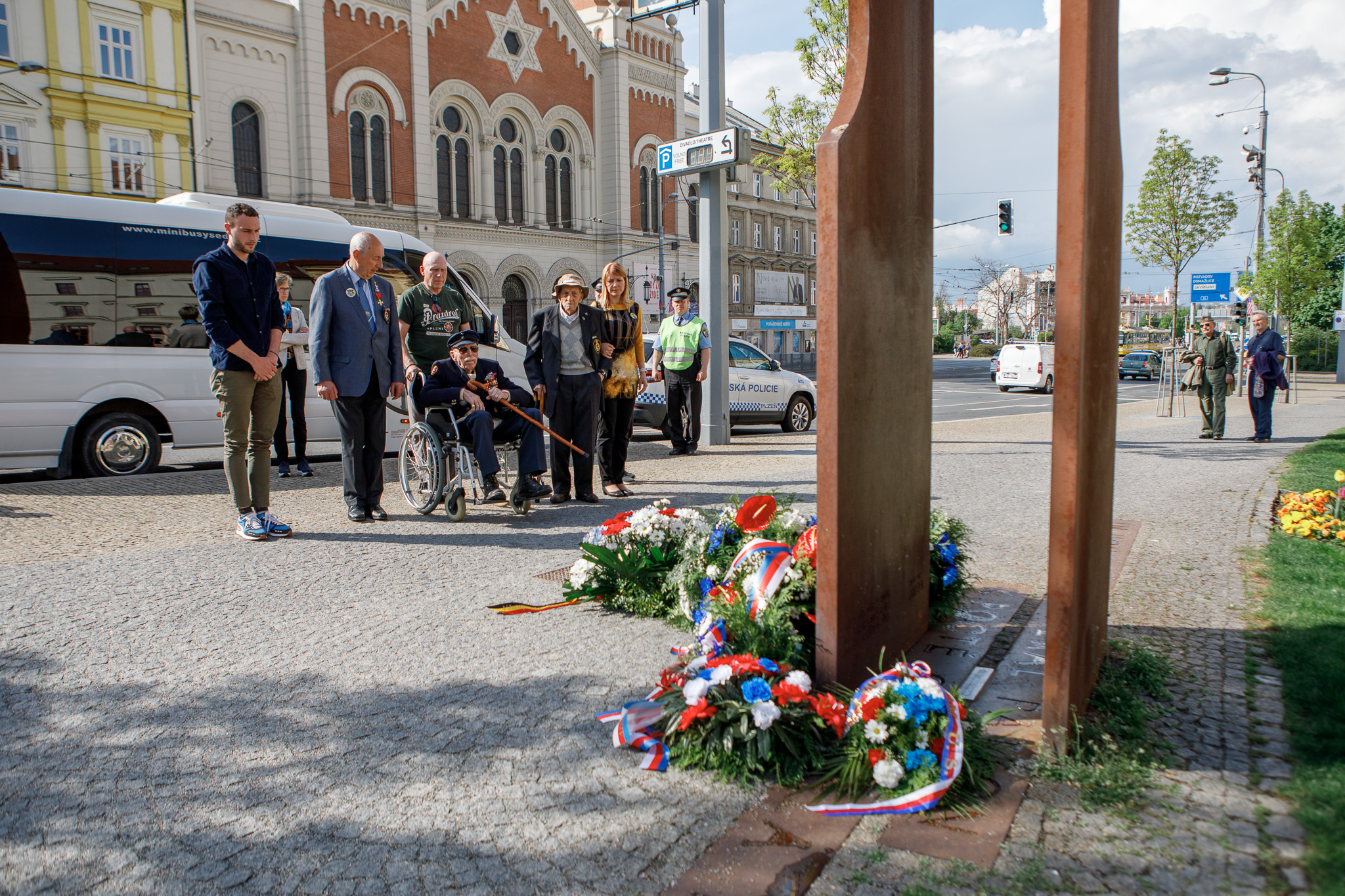 Slavnosti svobody 2022 - Belgičtí veterání 5.5. (foto: V. Štaif, 5.5.2022)