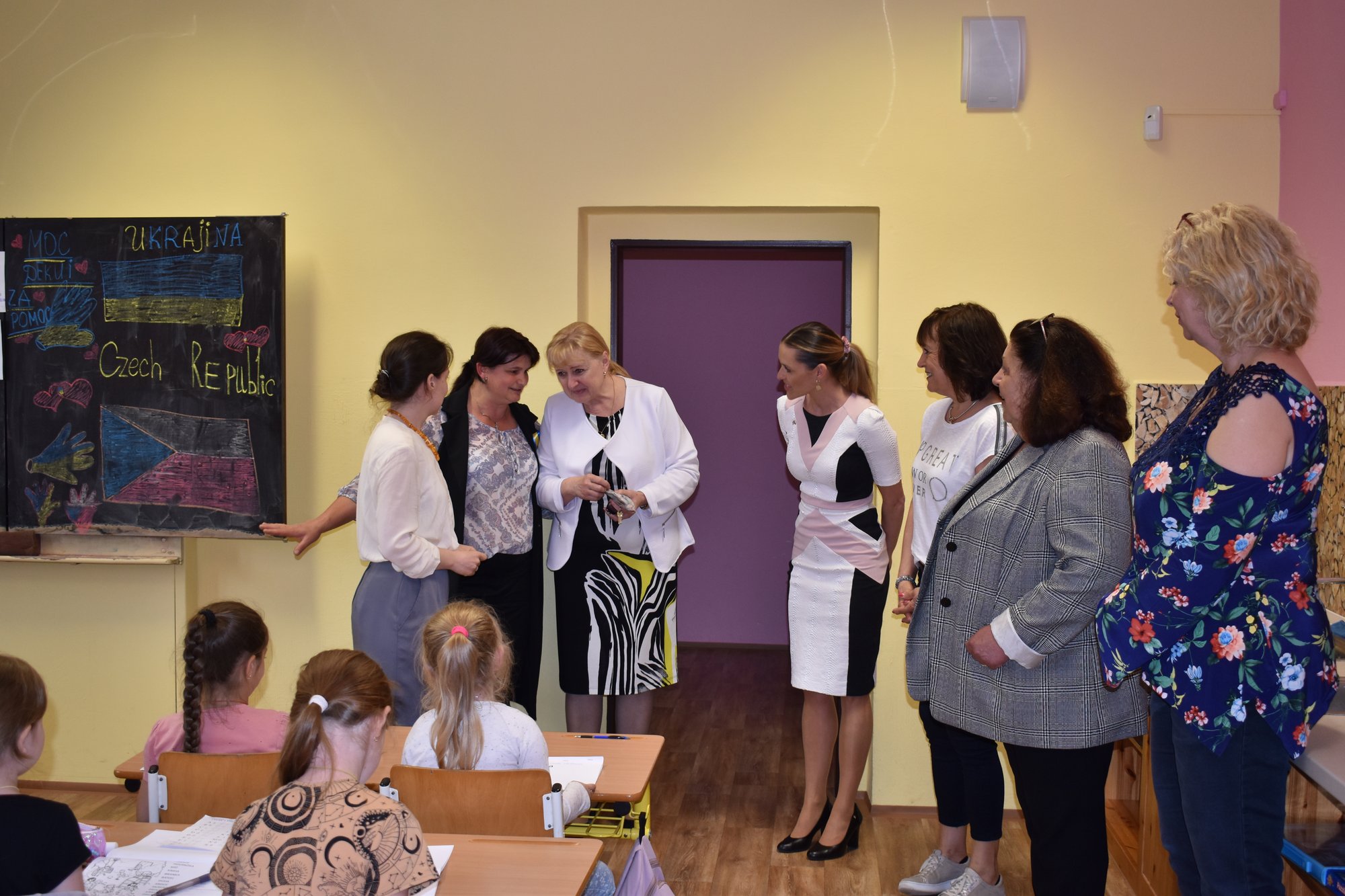 Adaptační skupina - Bolevecká ZŠ (foto: A. Jarošová, 5.5.2022)