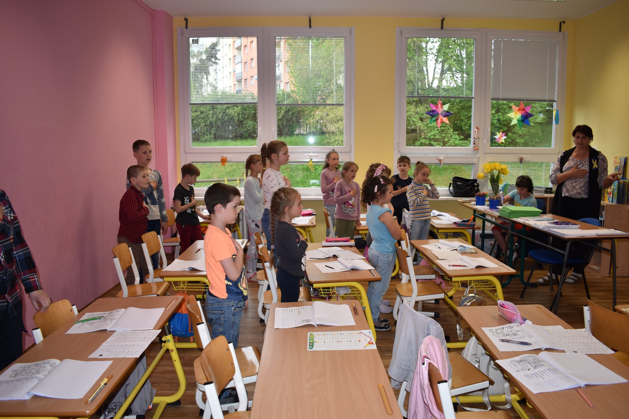 Adaptační skupina - Bolevecká ZŠ (foto: A. Jarošová, 5.5.2022)