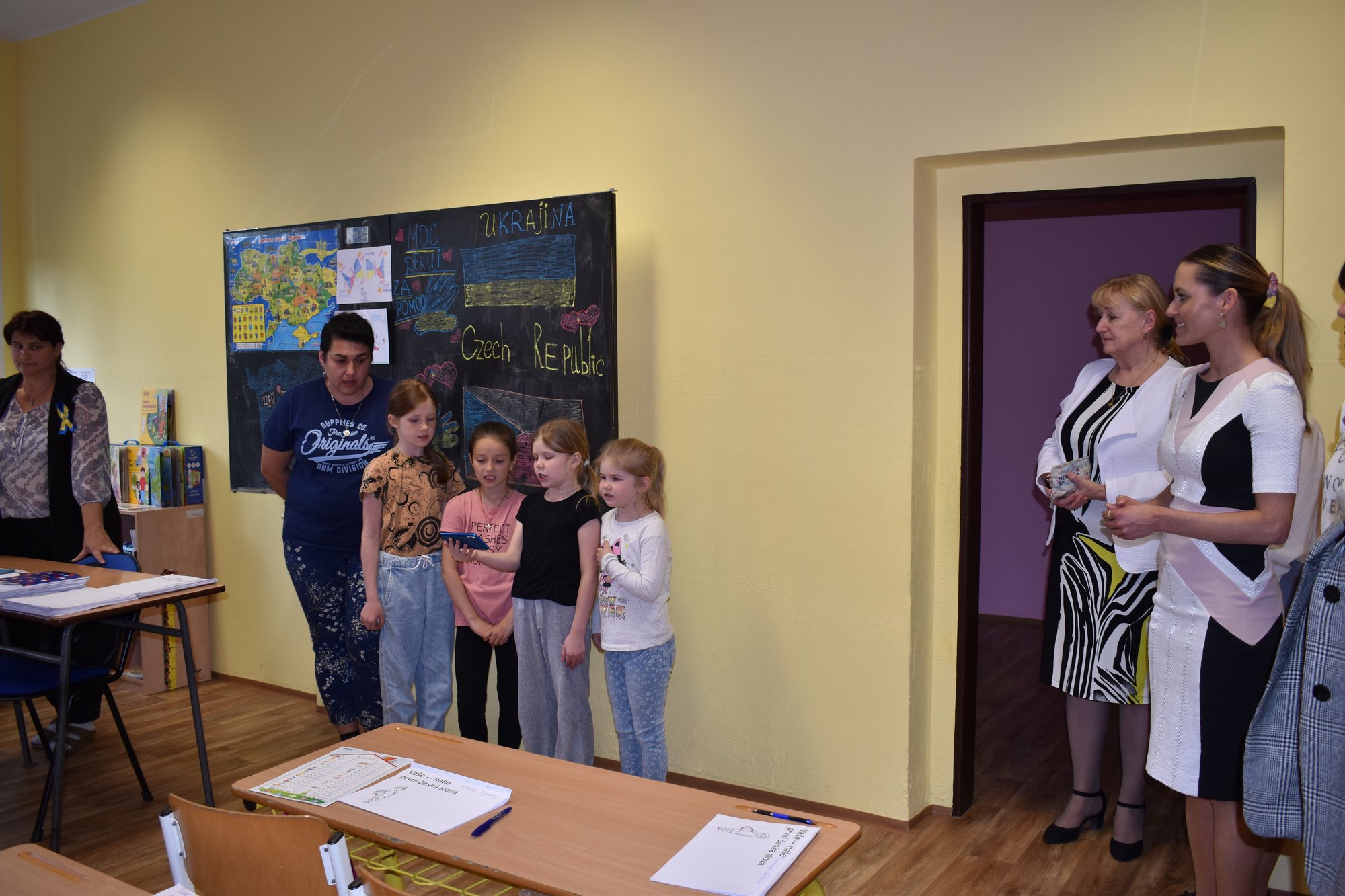 Adaptační skupina - Bolevecká ZŠ (foto: A. Jarošová, 5.5.2022)