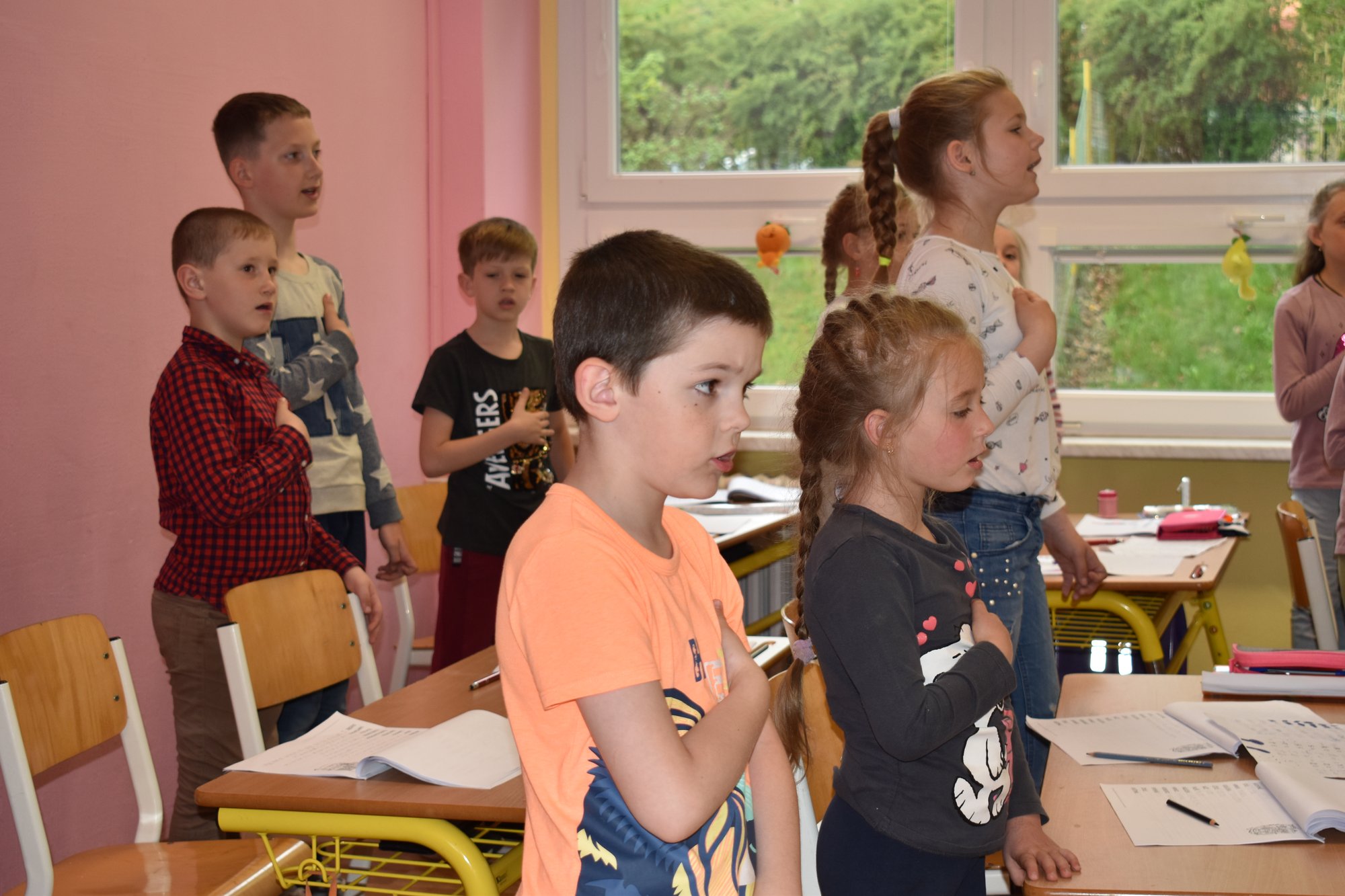 Adaptační skupina - Bolevecká ZŠ (foto: A. Jarošová, 5.5.2022)