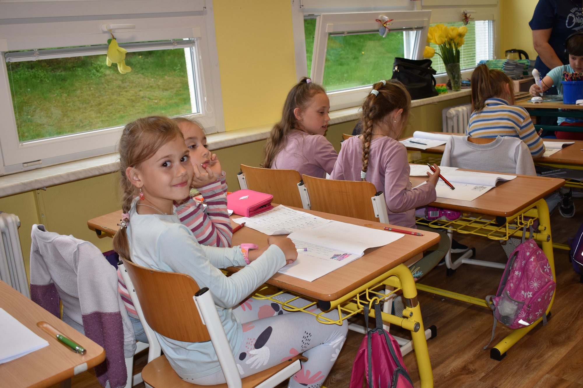 Adaptační skupina - Bolevecká ZŠ (foto: A. Jarošová, 5.5.2022)