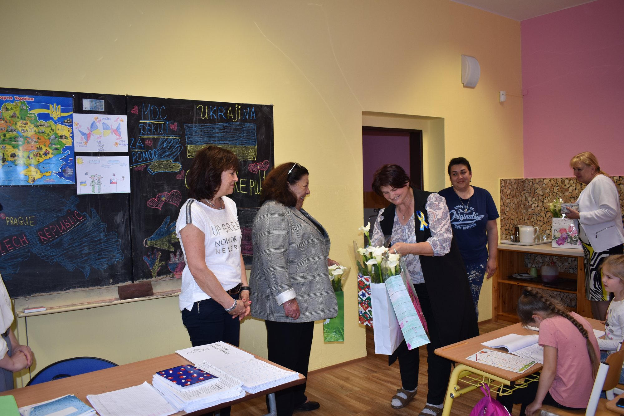 Adaptační skupina - Bolevecká ZŠ (foto: A. Jarošová, 5.5.2022)