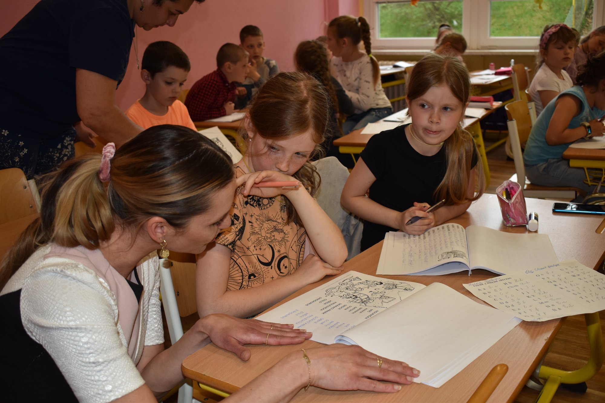 Adaptační skupina - Bolevecká ZŠ (foto: A. Jarošová, 5.5.2022)