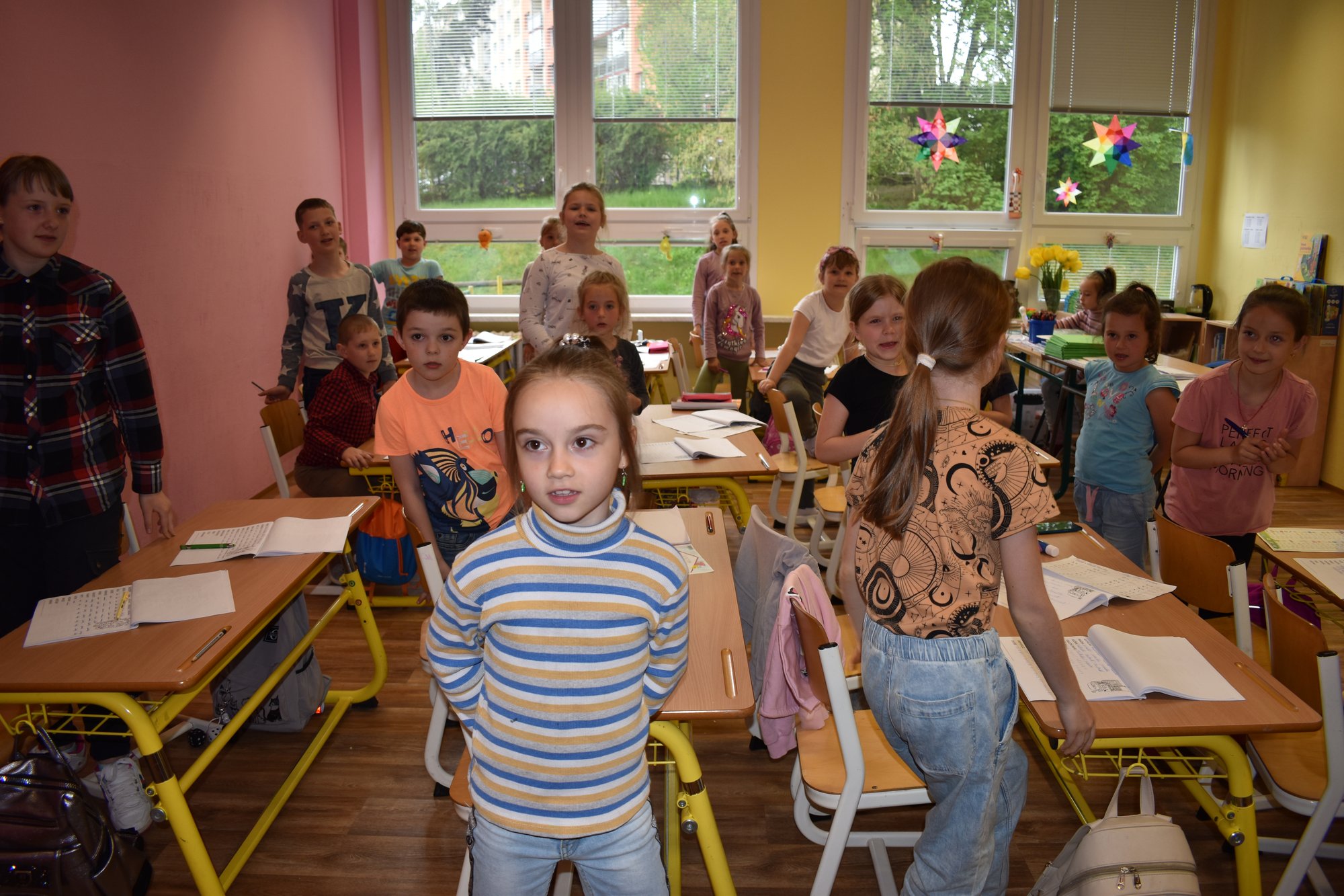 Adaptační skupina - Bolevecká ZŠ (foto: A. Jarošová, 5.5.2022)