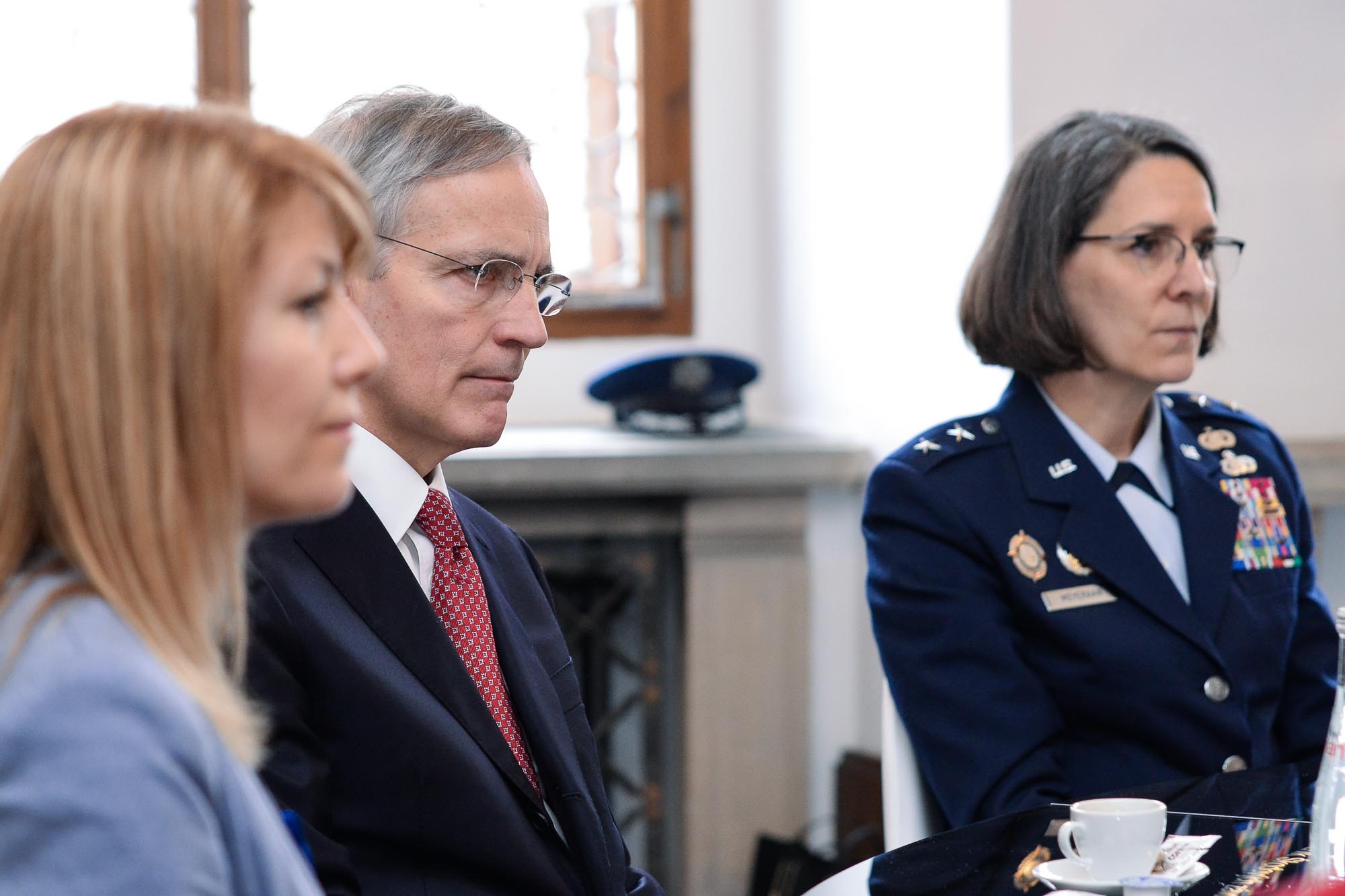 Slavnosti svobody 2022 - Přijetí velvyslanců / pietní akt na plzeňské radnici (foto: M. Pecuch, 6.5.2022)