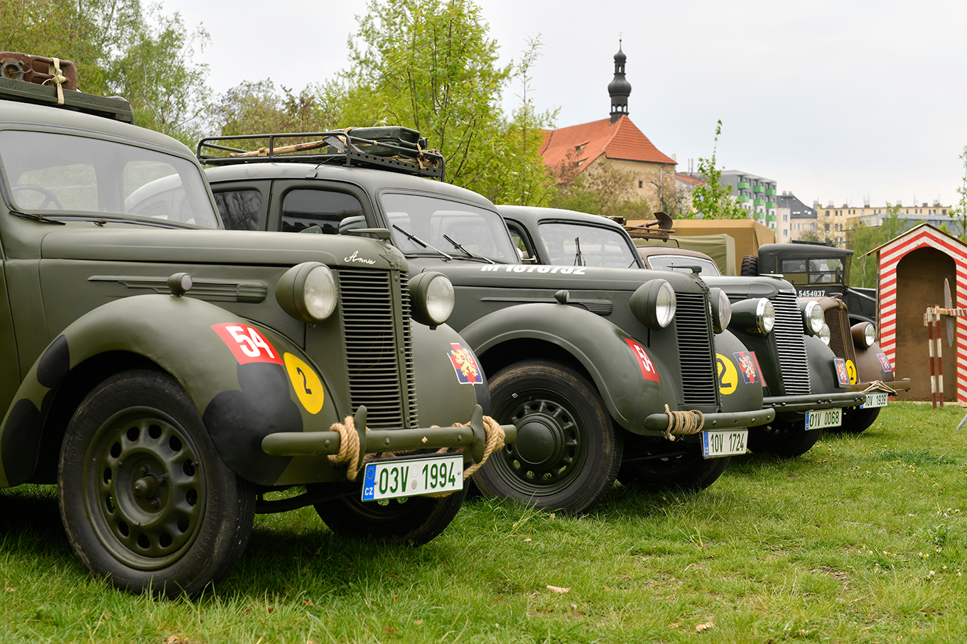 Slavnosti svobody 2022 - Vojenské kempy (foto: M. Chaloupka, 6.5.2022)