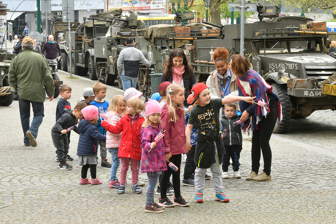 Slavnosti svobody 2022 - Vojenské kempy (foto: M. Chaloupka, 6.5.2022)