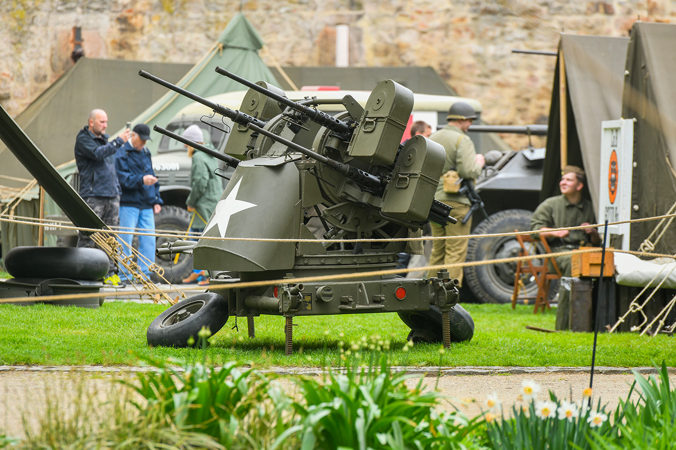 Slavnosti svobody 2022 - Vojenské kempy (foto: M. Chaloupka, 6.5.2022)