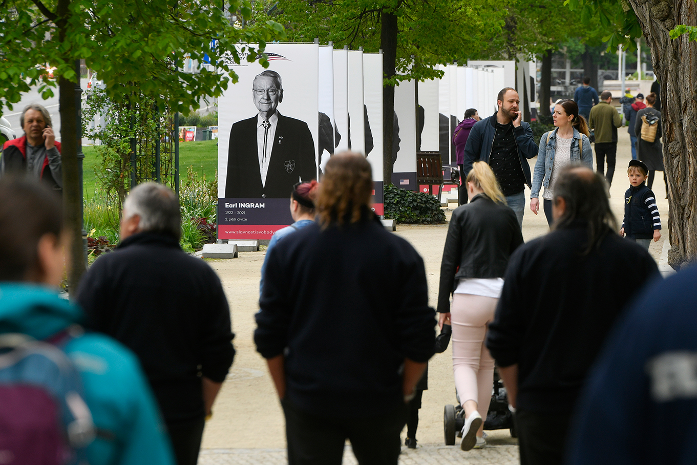 Slavnosti svobody 2022 - Vojenské kempy (foto: M. Chaloupka, 6.5.2022)