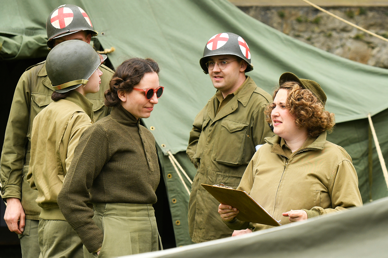 Slavnosti svobody 2022 - Vojenské kempy (foto: M. Chaloupka, 6.5.2022)