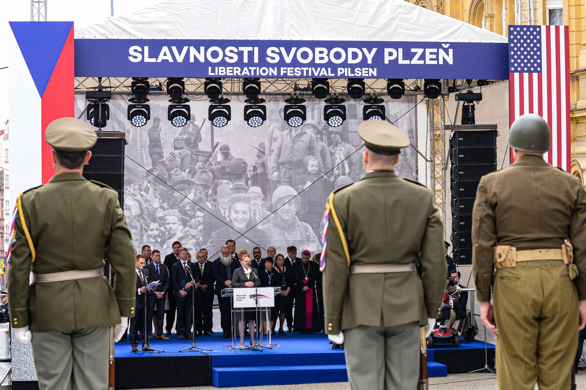 Slavnosti svobody 2022 - Díky, Ameriko! (foto: M. Pecuch, 6.5.2022)