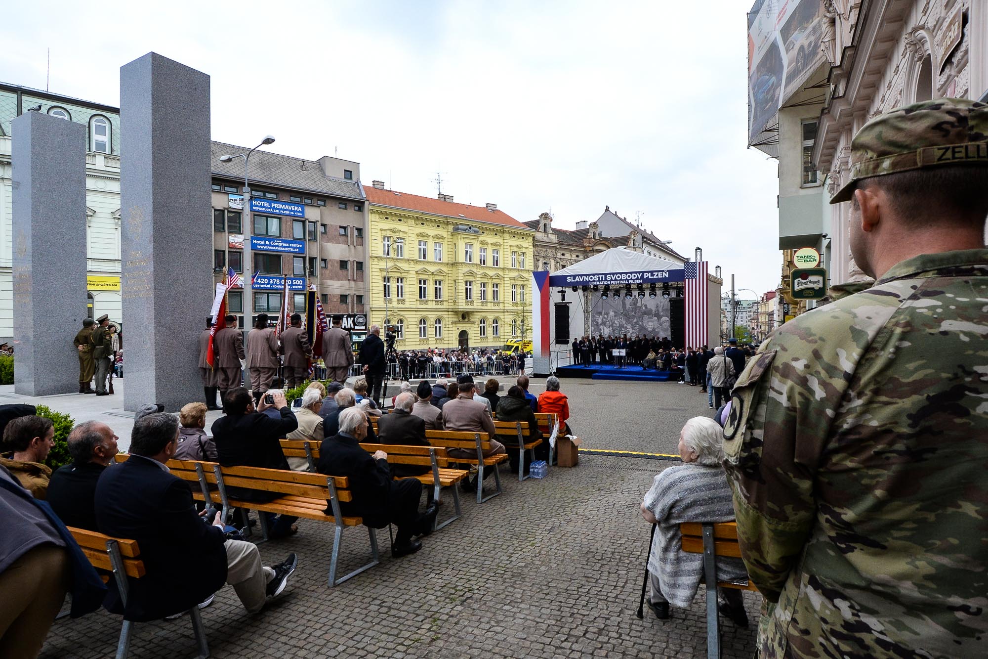 Slavnosti svobody 2022 - Díky, Ameriko! (foto: M. Pecuch, 6.5.2022)
