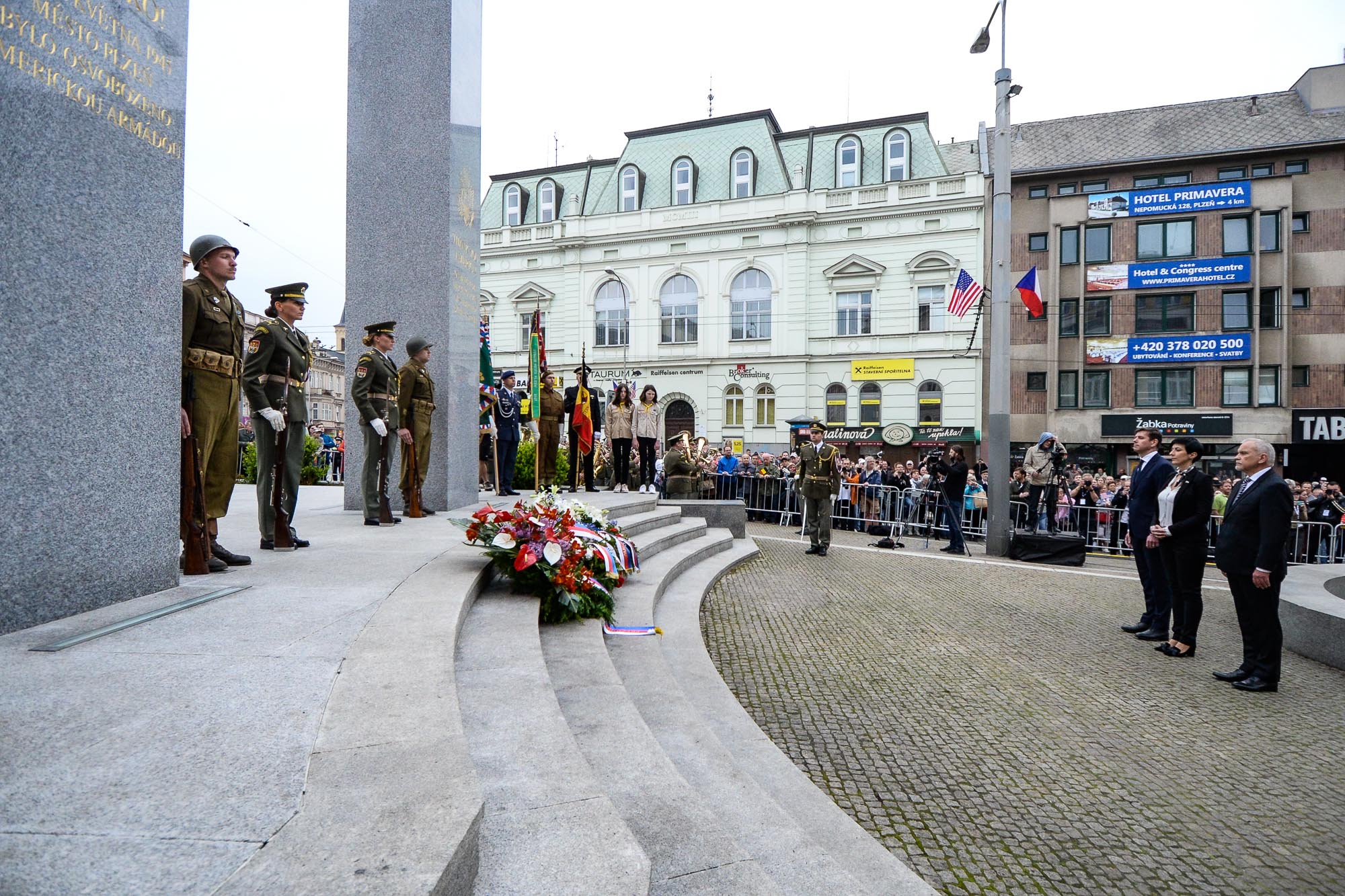 Slavnosti svobody 2022 - Díky, Ameriko! (foto: M. Pecuch, 6.5.2022)