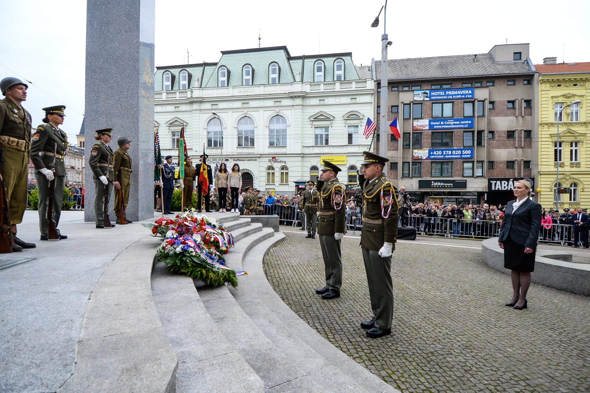 Slavnosti svobody 2022 - Díky, Ameriko! (foto: M. Pecuch, 6.5.2022)