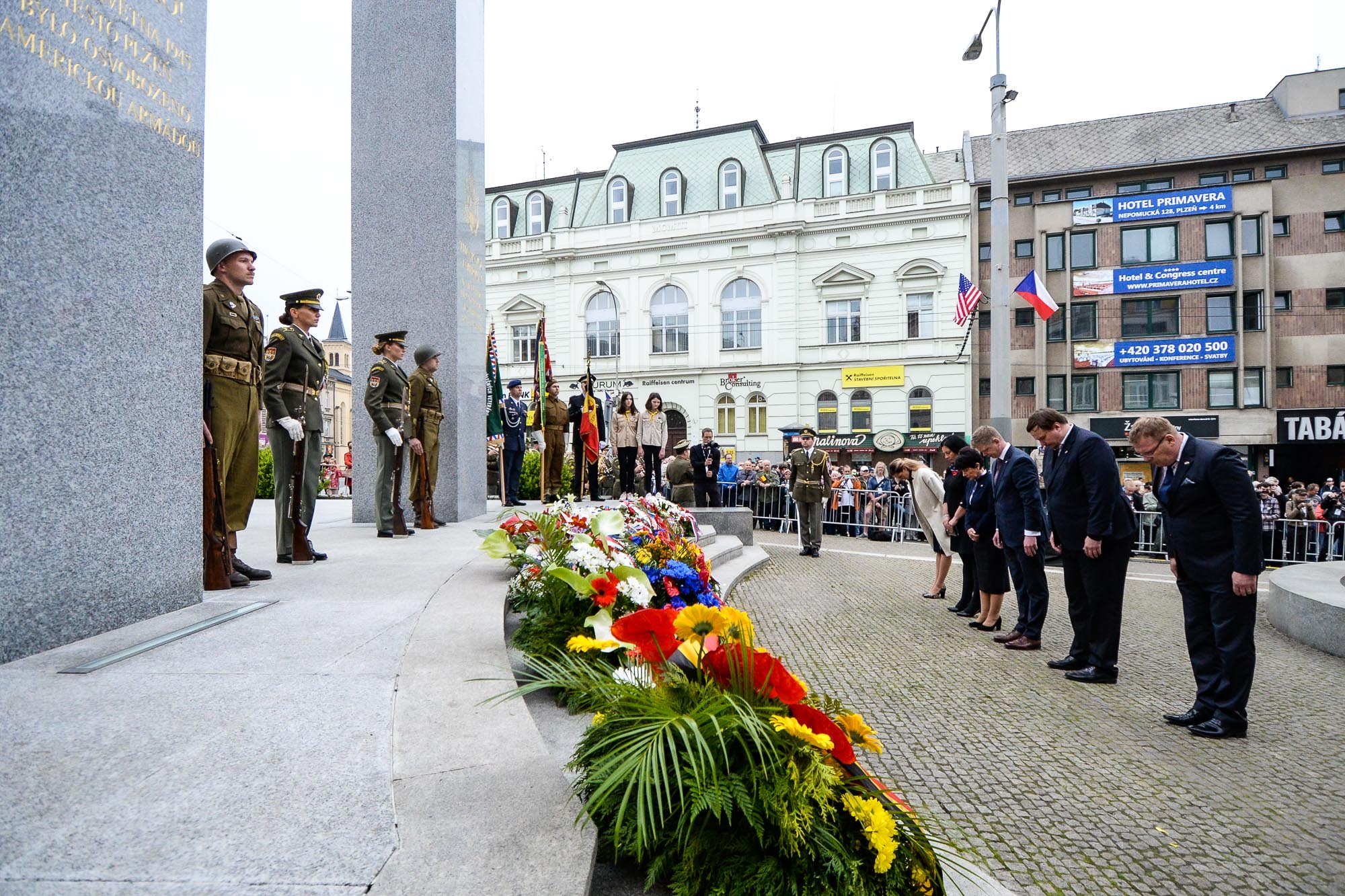 Slavnosti svobody 2022 - Díky, Ameriko! (foto: M. Pecuch, 6.5.2022)