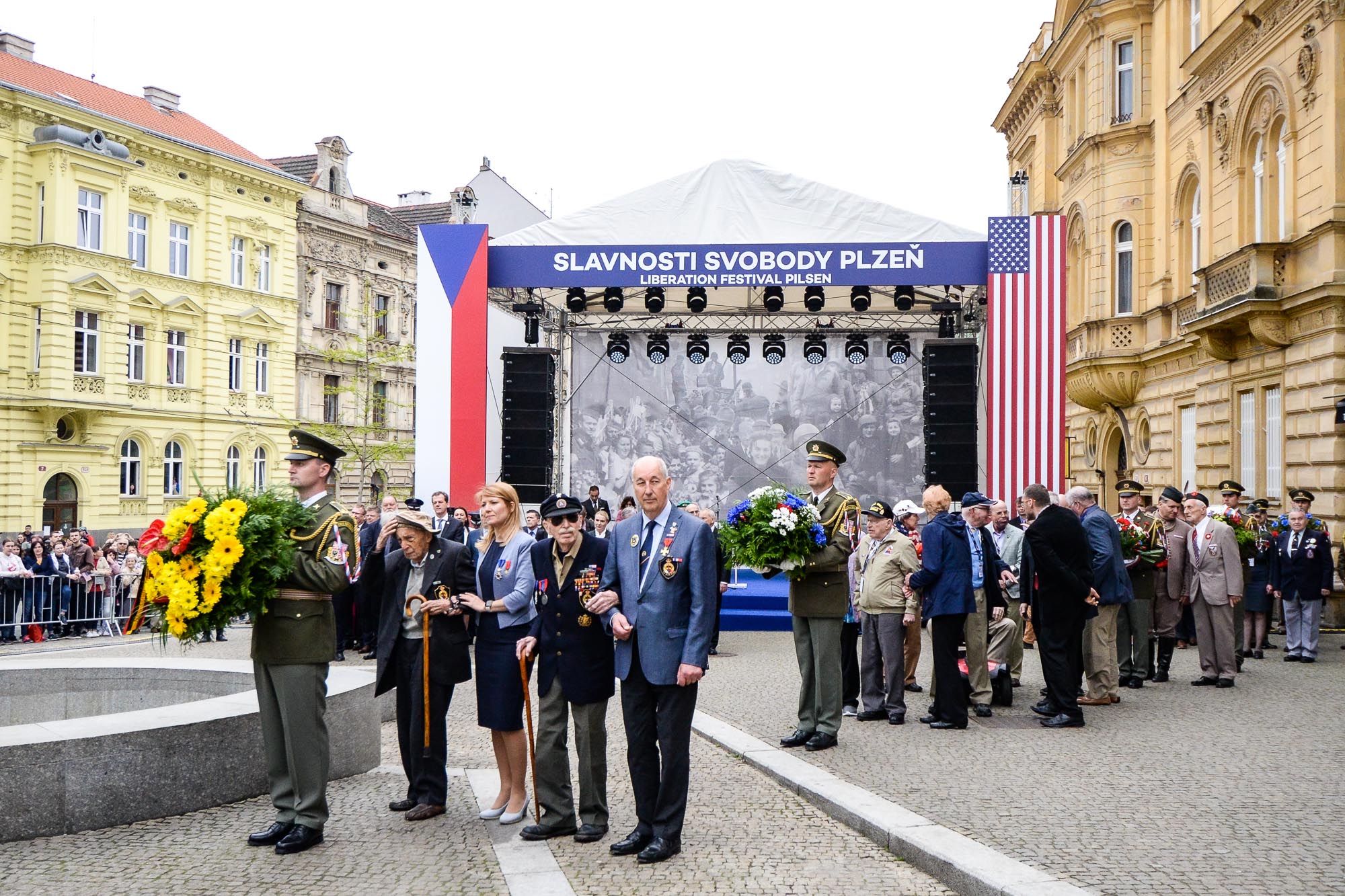 Slavnosti svobody 2022 - Díky, Ameriko! (foto: M. Pecuch, 6.5.2022)