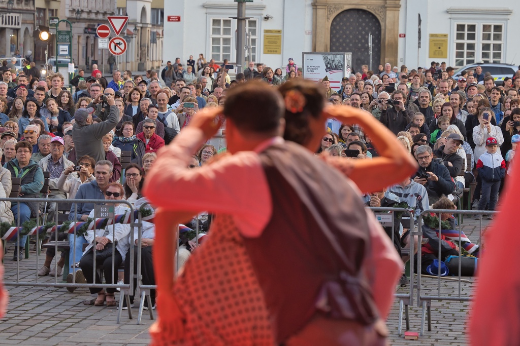 Thank you, boys! Komponovaný večer Slavností svobody (foto: R. Muchka, 7.5.2022)