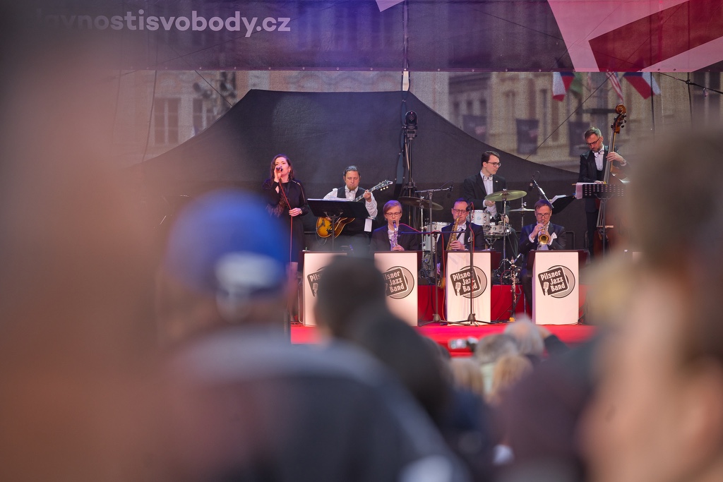 Thank you, boys! Komponovaný večer Slavností svobody (foto: R. Muchka, 7.5.2022)