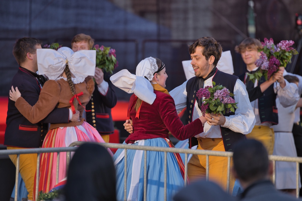 Thank you, boys! Komponovaný večer Slavností svobody (foto: R. Muchka, 7.5.2022)