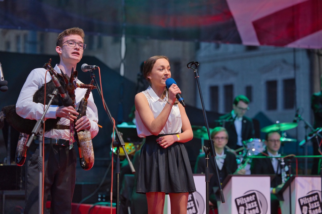 Thank you, boys! Komponovaný večer Slavností svobody (foto: R. Muchka, 7.5.2022)