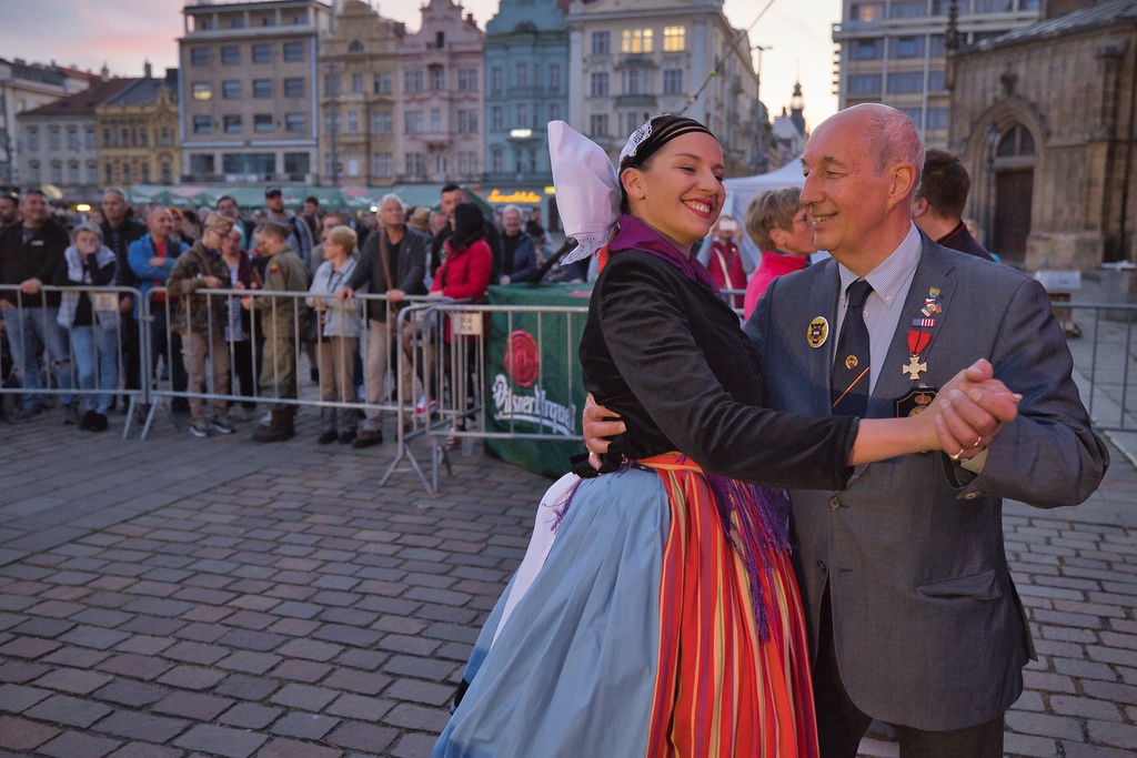 Thank you, boys! Komponovaný večer Slavností svobody (foto: R. Muchka, 7.5.2022)