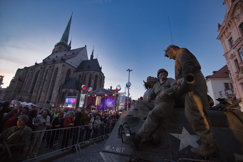 Thank you, boys! Komponovaný večer Slavností svobody (foto: R. Muchka, 7.5.2022)