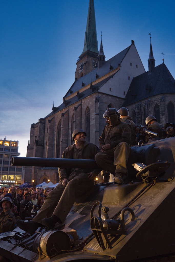 Thank you, boys! Komponovaný večer Slavností svobody (foto: R. Muchka, 7.5.2022)