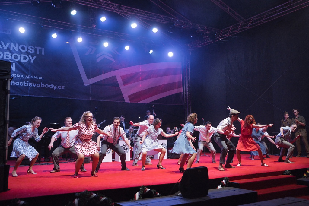 Thank you, boys! Komponovaný večer Slavností svobody (foto: R. Muchka, 7.5.2022)