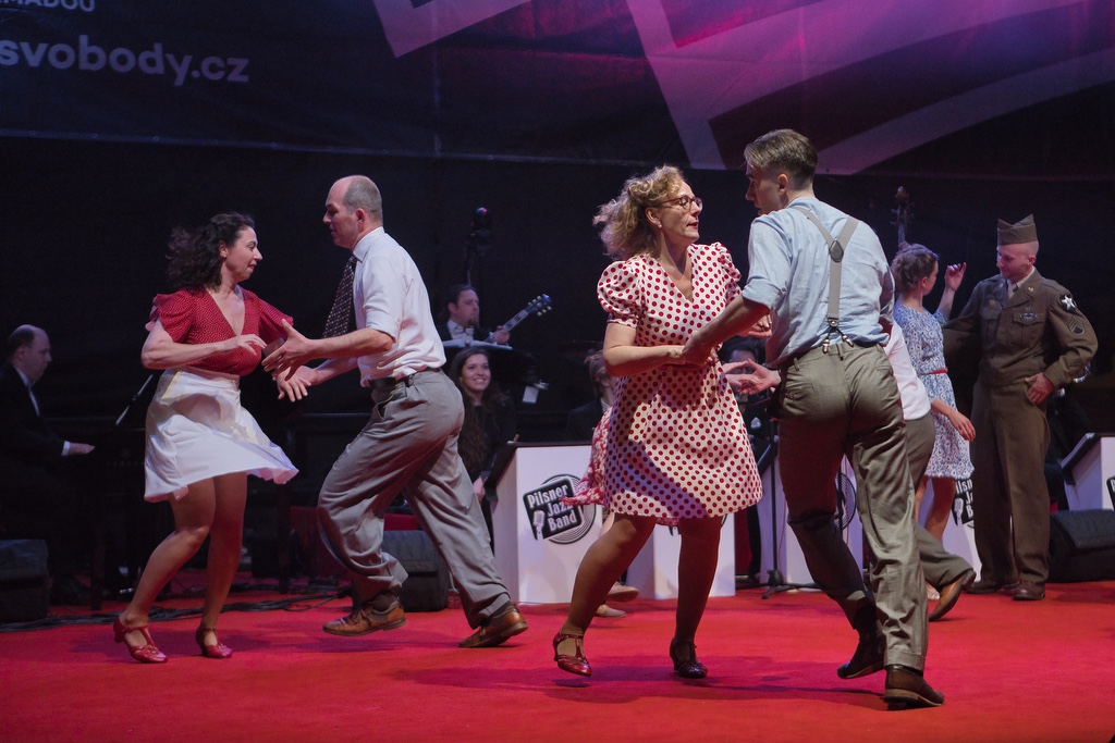 Thank you, boys! Komponovaný večer Slavností svobody (foto: R. Muchka, 7.5.2022)