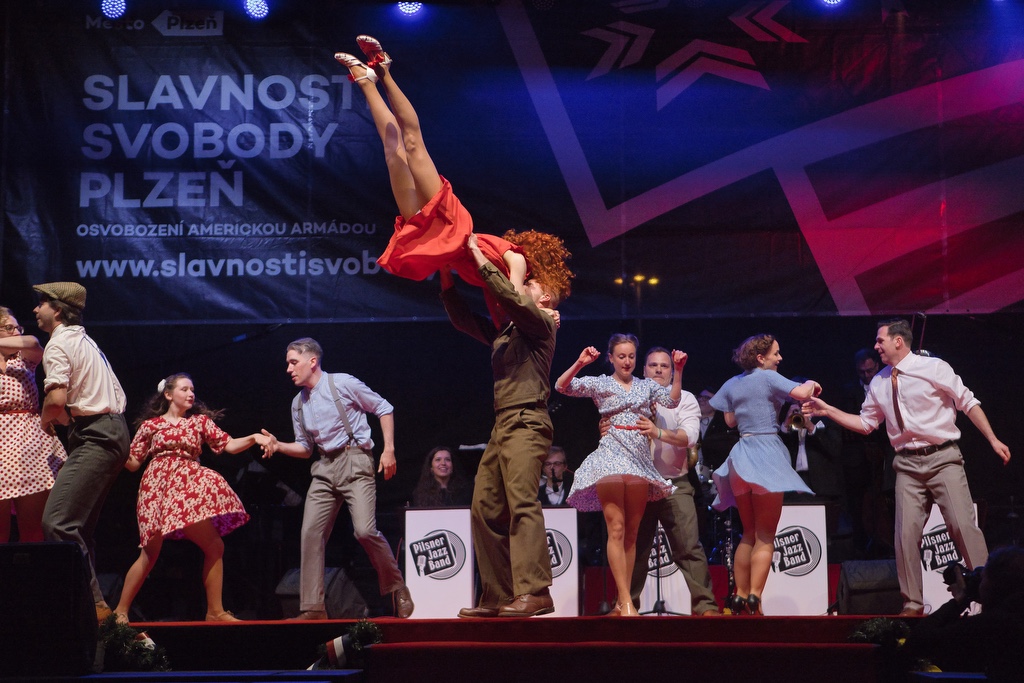 Thank you, boys! Komponovaný večer Slavností svobody (foto: R. Muchka, 7.5.2022)