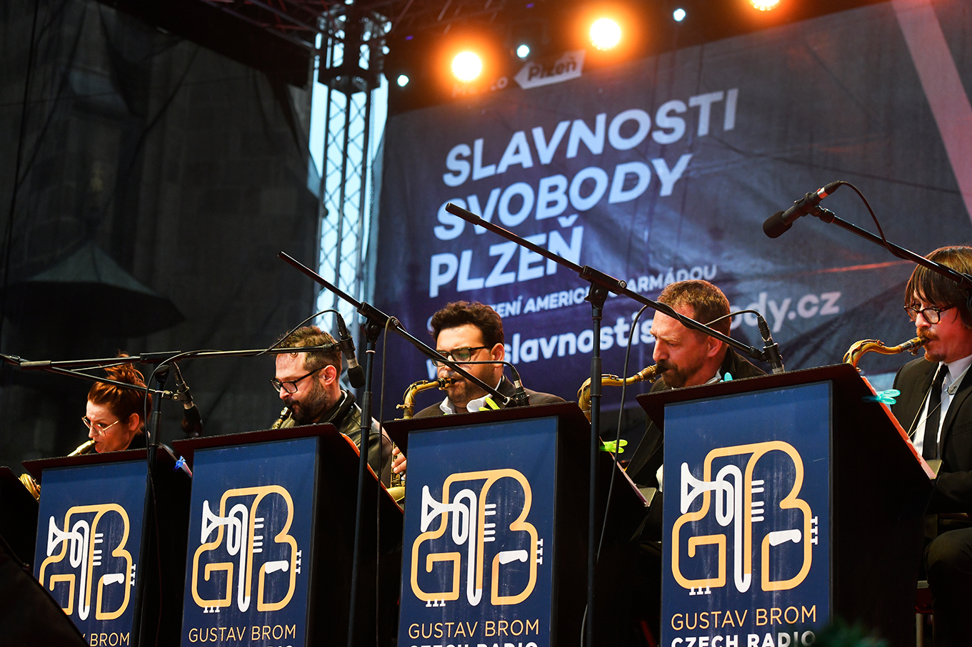 Slavnosti svobody 2022 - Nálada v Plzni (foto: M. Chaloupka, 6.5.2022)