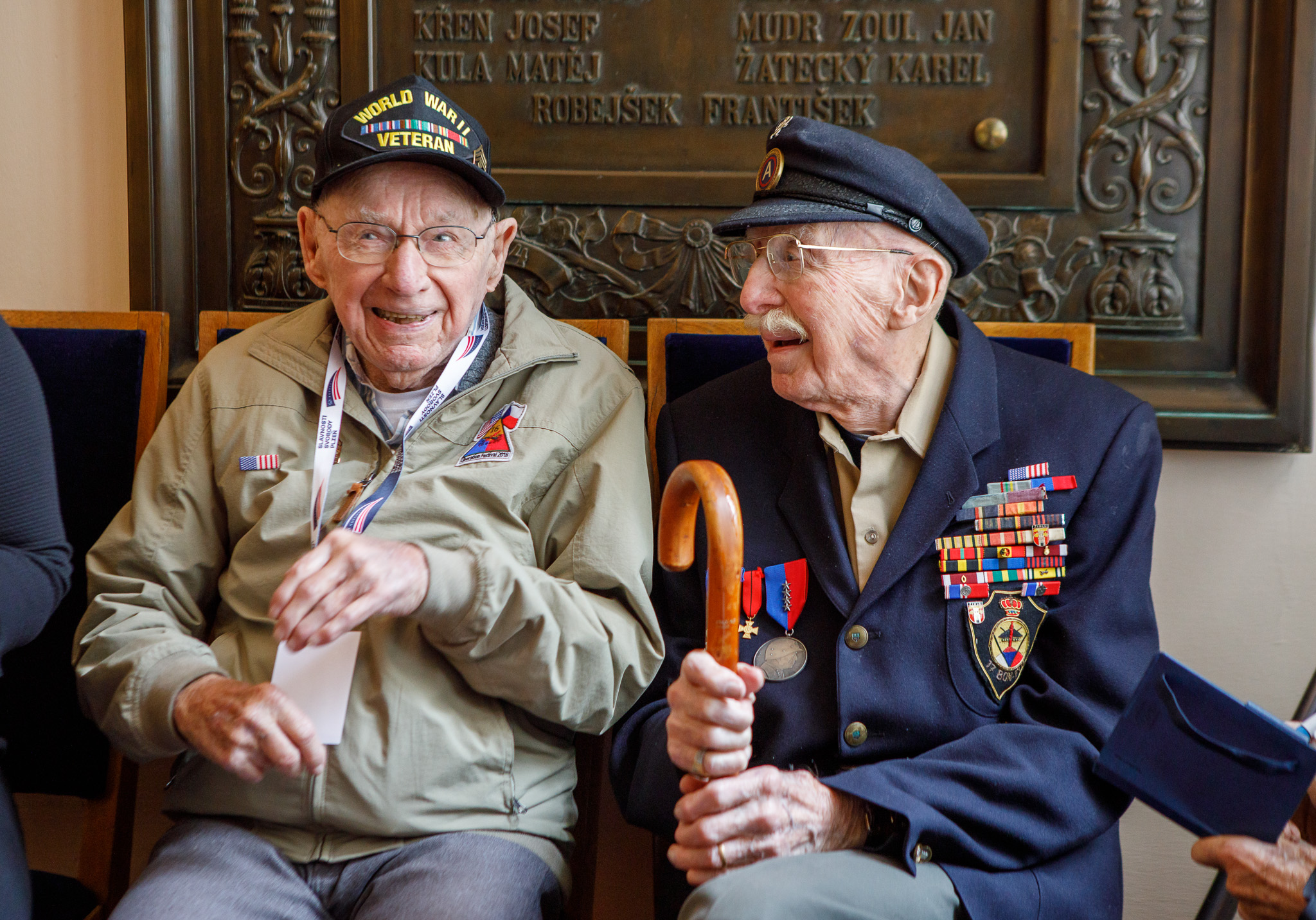 Slavnosti svobody 2022 - Belgičtí veterání 6.5. (foto: V. Štaif, 6.5.2022)