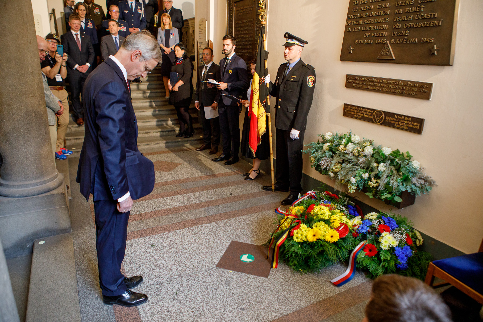 Slavnosti svobody 2022 - Belgičtí veterání 6.5. (foto: V. Štaif, 6.5.2022)