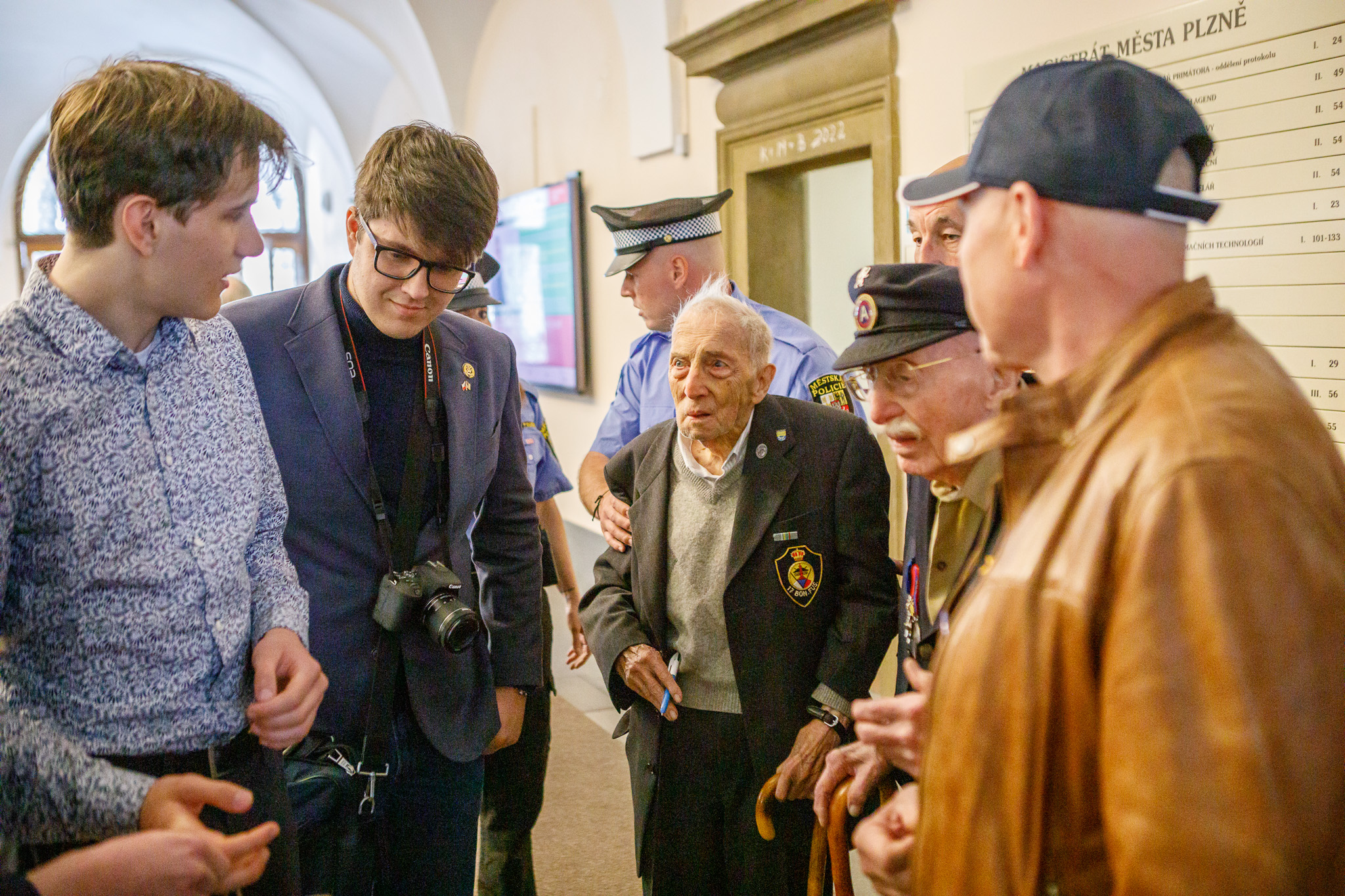 Slavnosti svobody 2022 - Belgičtí veterání 6.5. (foto: V. Štaif, 6.5.2022)