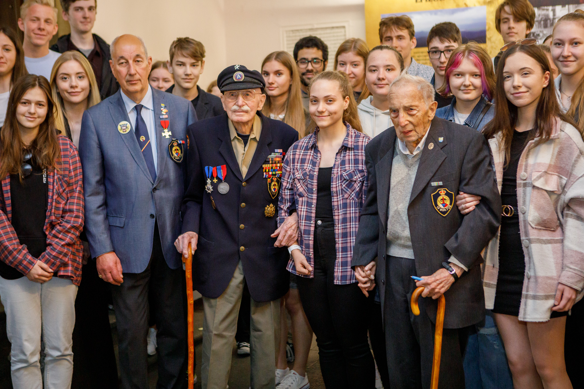 Slavnosti svobody 2022 - Belgičtí veteráni 6.5.