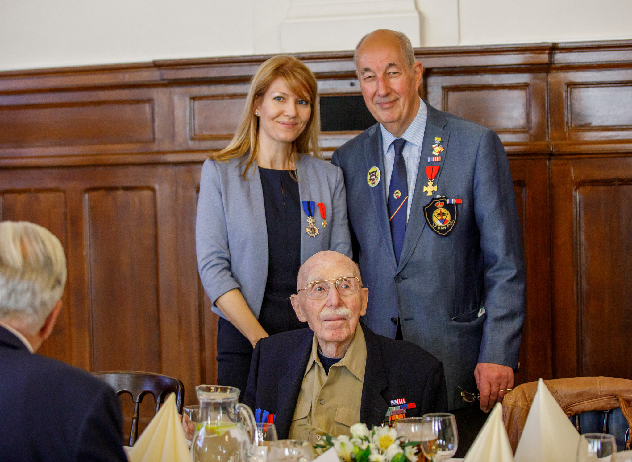 Slavnosti svobody 2022 - Belgičtí veterání 6.5. (foto: V. Štaif, 6.5.2022)