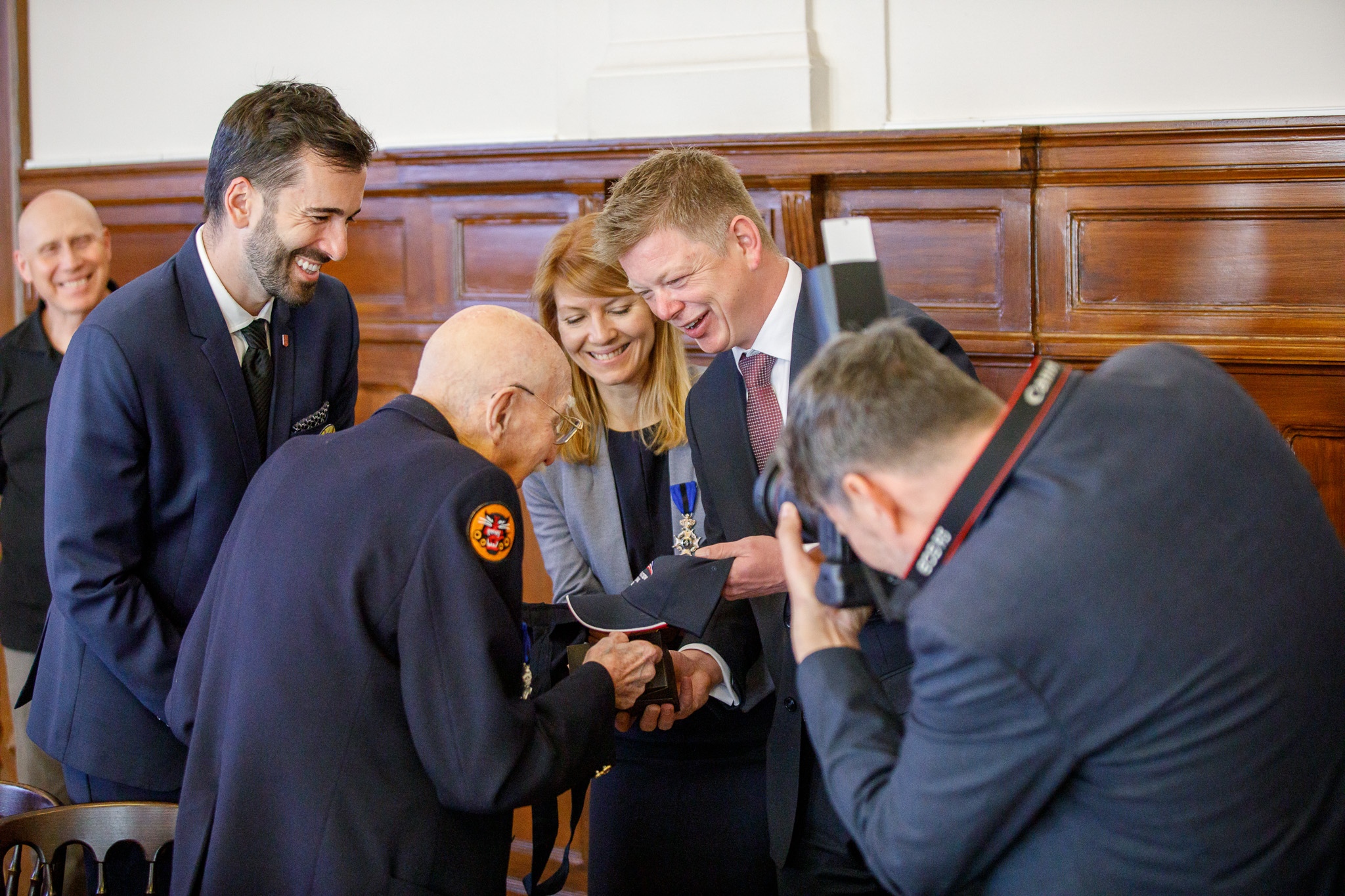 Slavnosti svobody 2022 - Belgičtí veterání 6.5. (foto: V. Štaif, 6.5.2022)