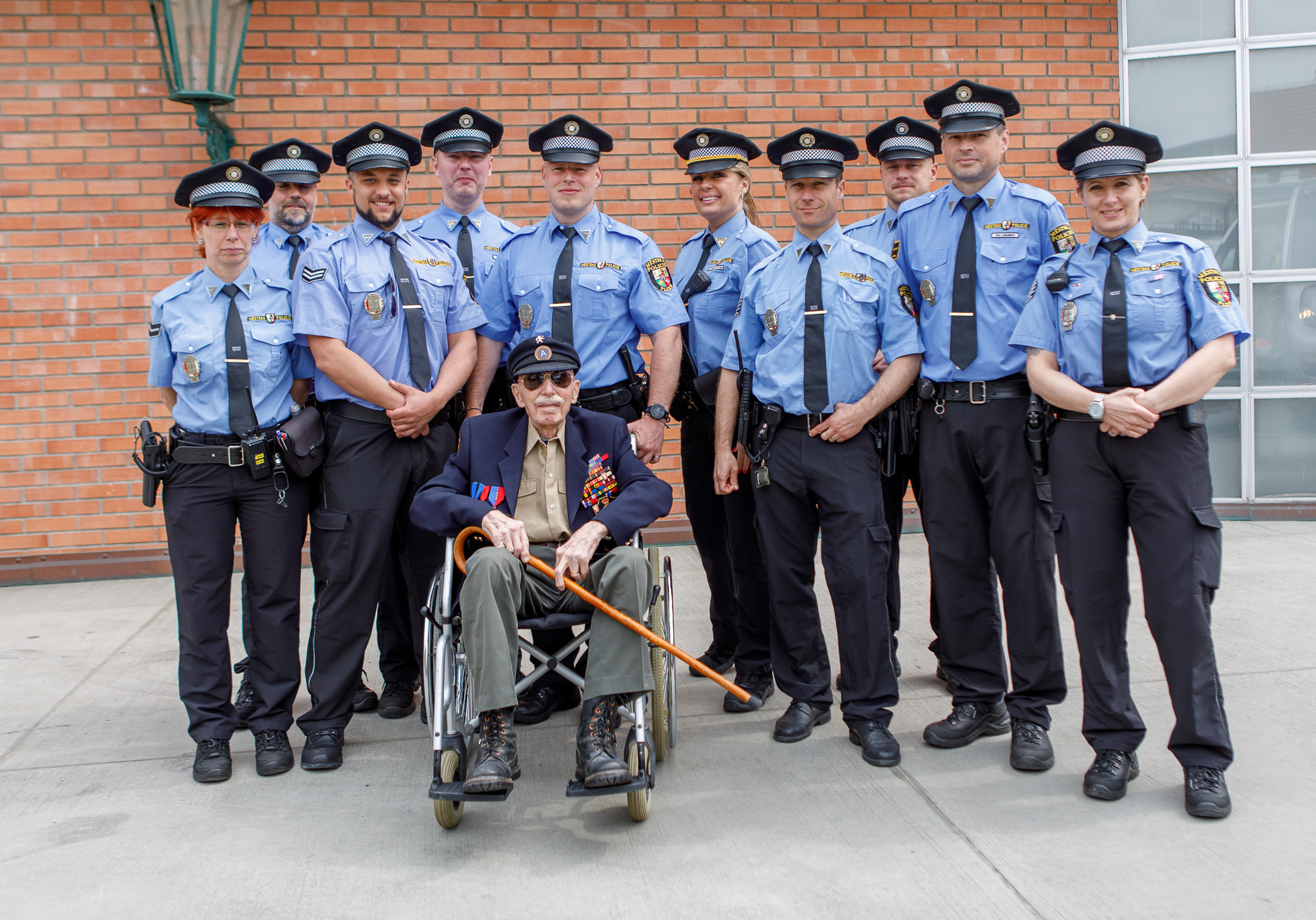 Slavnosti svobody 2022 - Belgičtí veterání 6.5. (foto: V. Štaif, 6.5.2022)