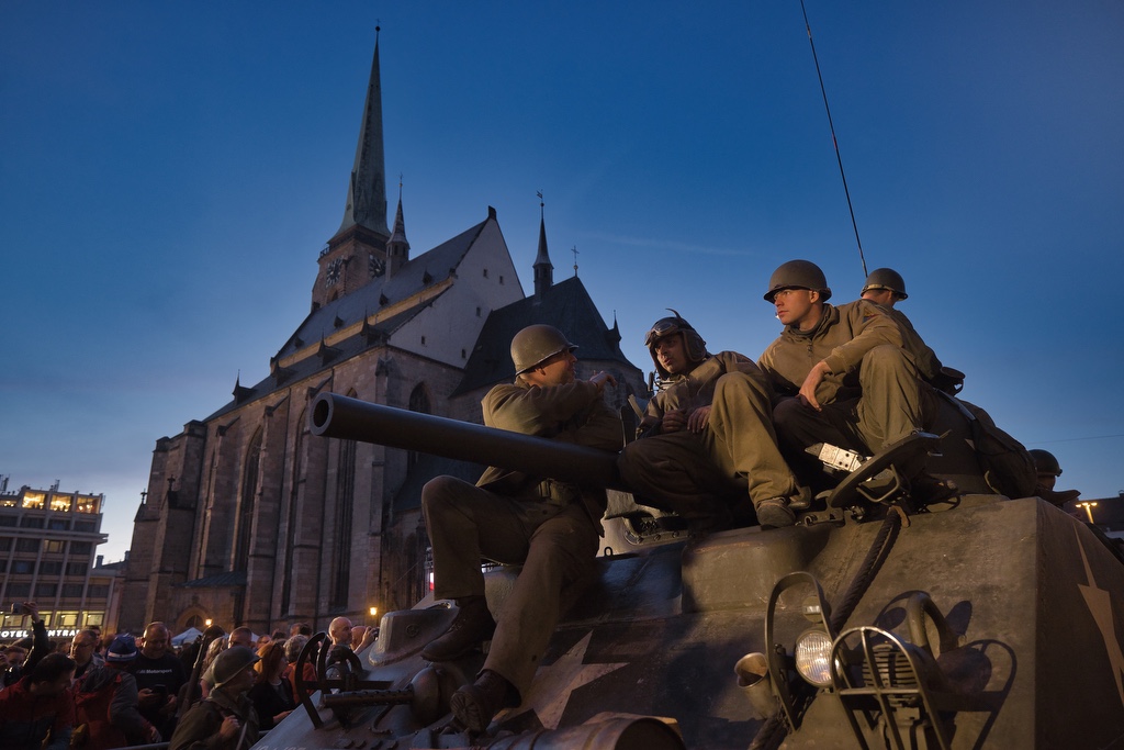 Slavnosti svobody 2022 - Komponovaný večer 7. května (foto: R. Muchka, 7.5.2022)