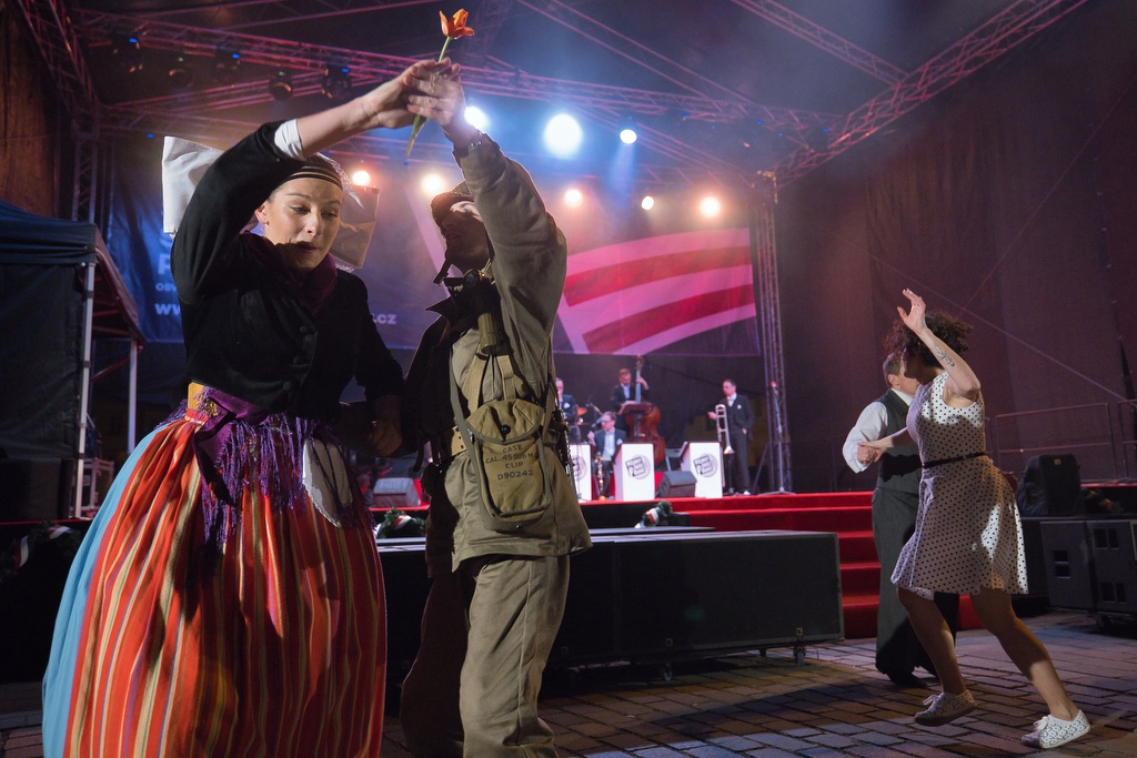 Slavnosti svobody 2022 - Komponovaný večer 7. května (foto: R. Muchka, 7.5.2022)