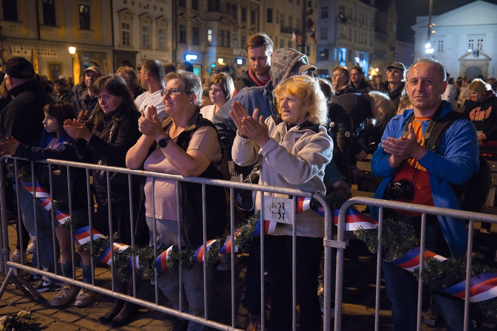 Slavnosti svobody 2022 - Komponovaný večer 7. května (foto: R. Muchka, 7.5.2022)