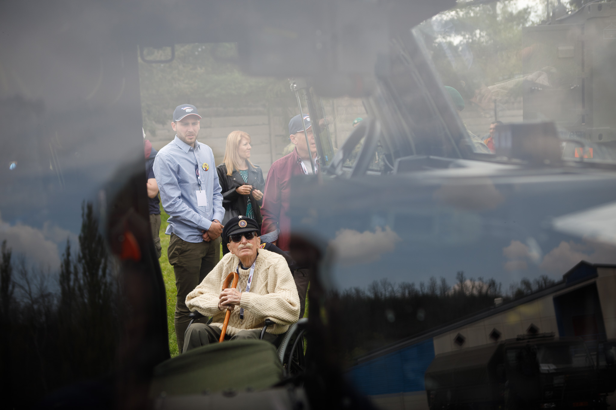 Slavnosti svobody 2022 - Belgičtí veteráni 7.5. (foto: V. Štaif, 7.5.2022)