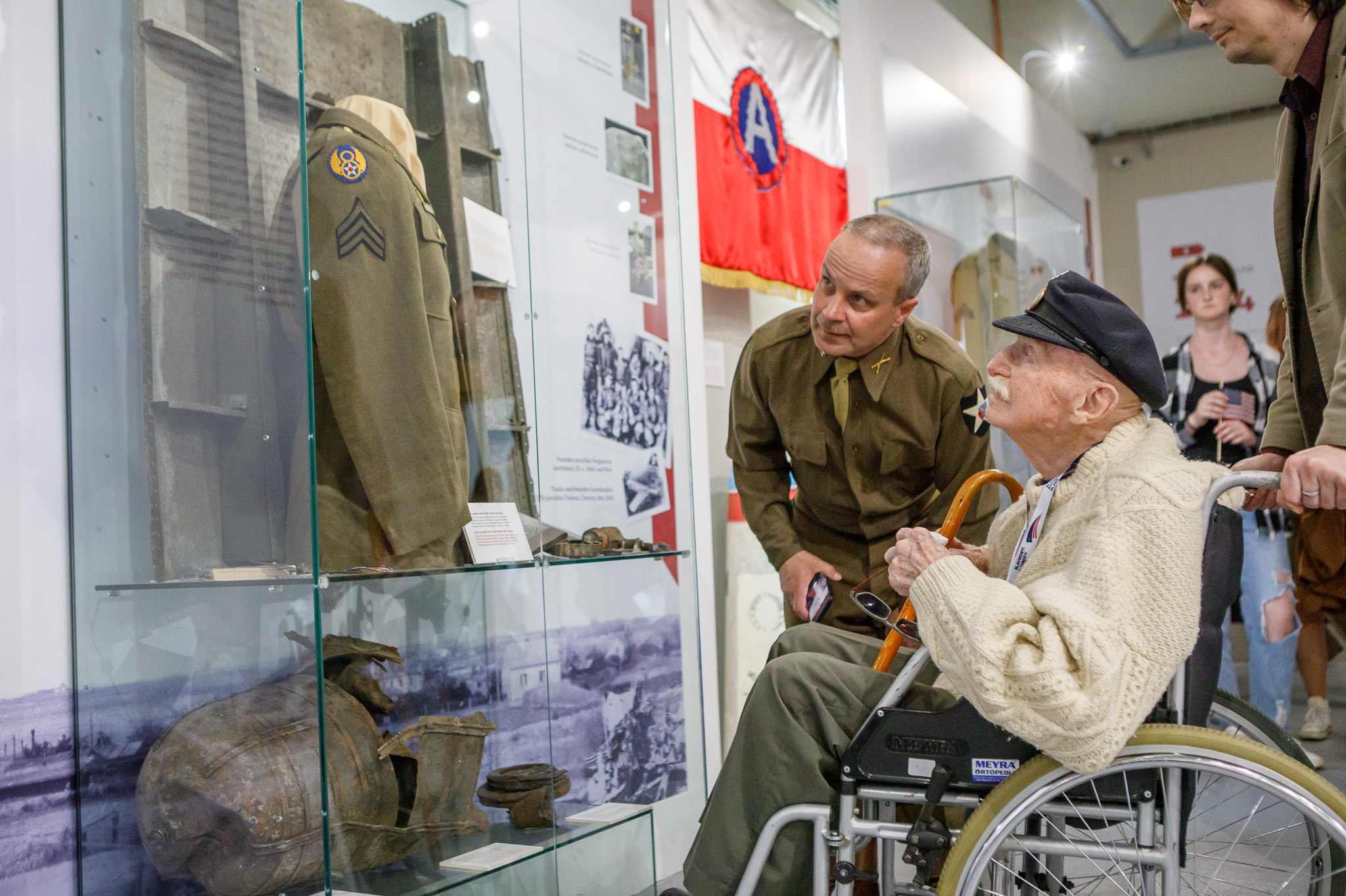 Slavnosti svobody 2022 - Belgičtí veteráni 7.5. (foto: V. Štaif, 7.5.2022)