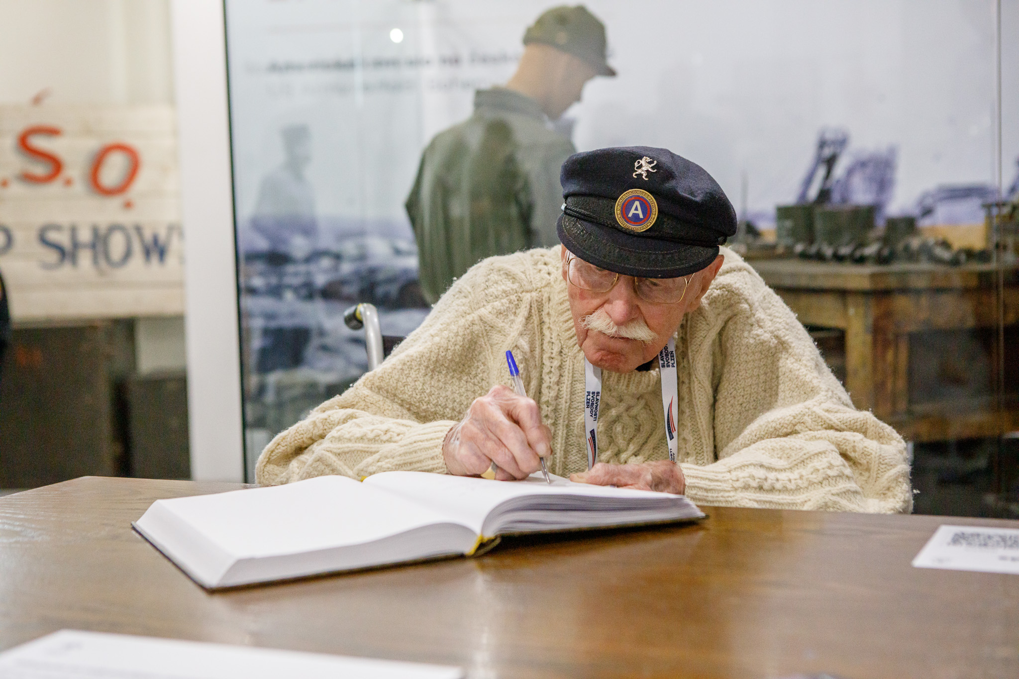 Slavnosti svobody 2022 - Belgičtí veteráni 7.5. (foto: V. Štaif, 7.5.2022)