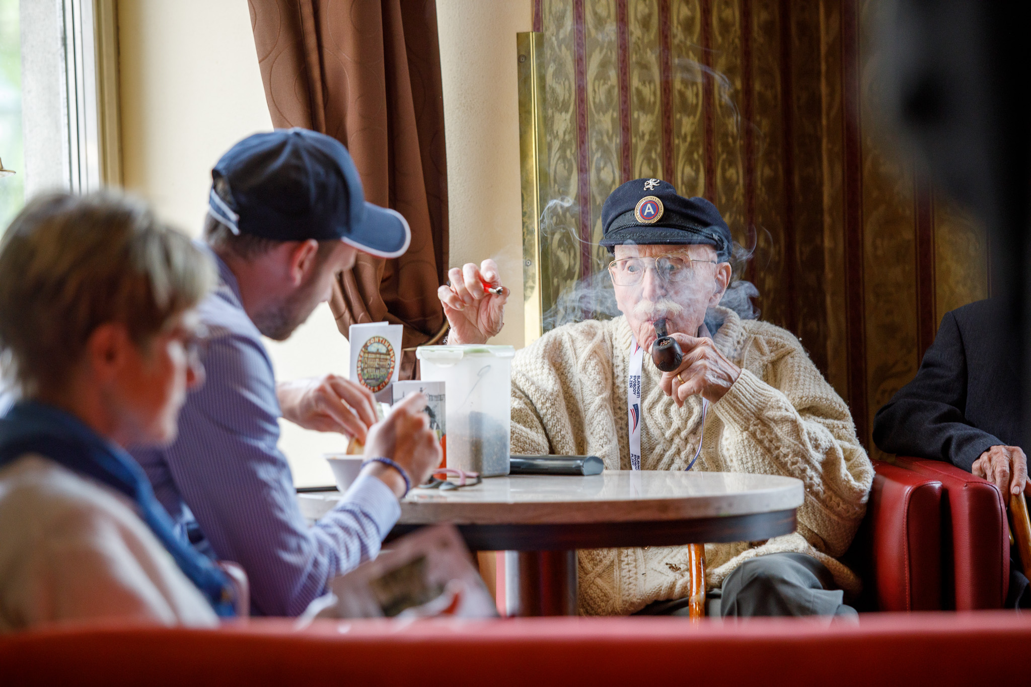Slavnosti svobody 2022 - Belgičtí veteráni 7.5. (foto: V. Štaif, 7.5.2022)