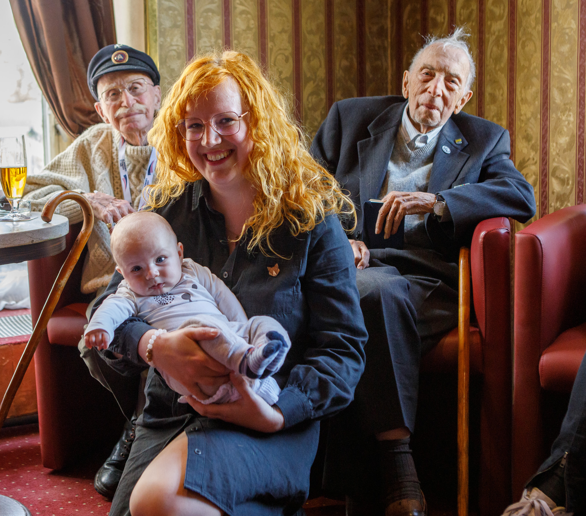 Slavnosti svobody 2022 - Belgičtí veteráni 7.5. (foto: V. Štaif, 7.5.2022)