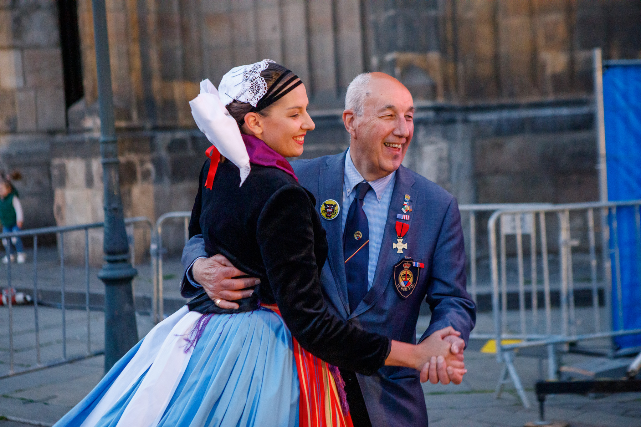 Slavnosti svobody 2022 - Belgičtí veteráni 7.5. (foto: V. Štaif, 7.5.2022)