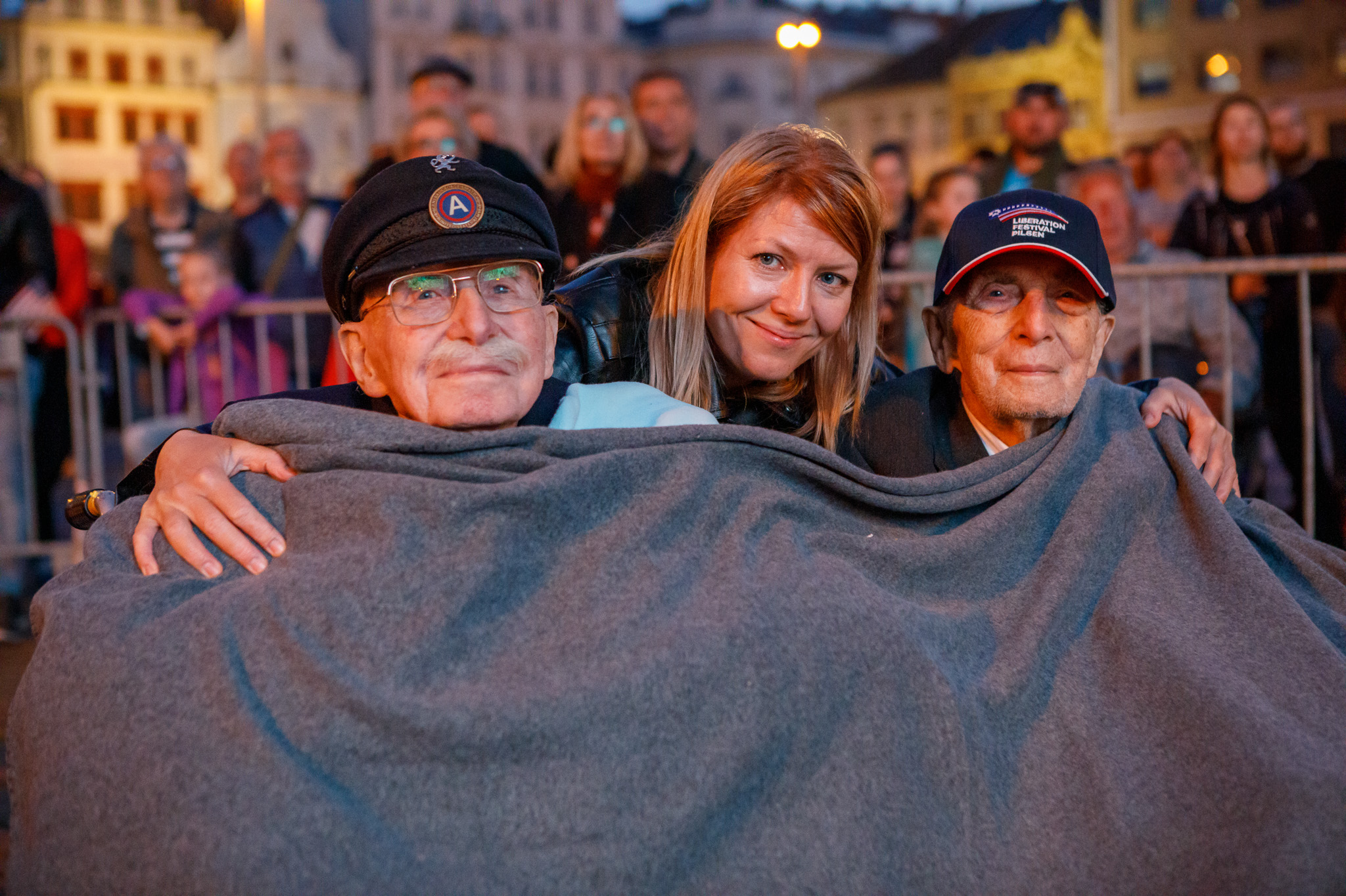 Slavnosti svobody 2022 - Belgičtí veteráni 7.5. (foto: V. Štaif, 7.5.2022)